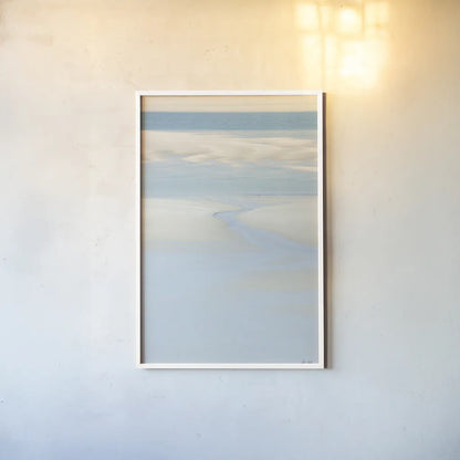 Serenity IV by Deborah Revell. shown as a paper print in a white frame. Available as a archival giclee rolled canvas, fine art paper, or poster print. SKU 100994h.