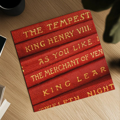 Shakespeare II by Deborah Revell. Shown as a detailed flat fine art print, highlighting archival giclee quality. Available as an archival giclee rolled canvas, fine art paper, or poster print. SKU 96913a.