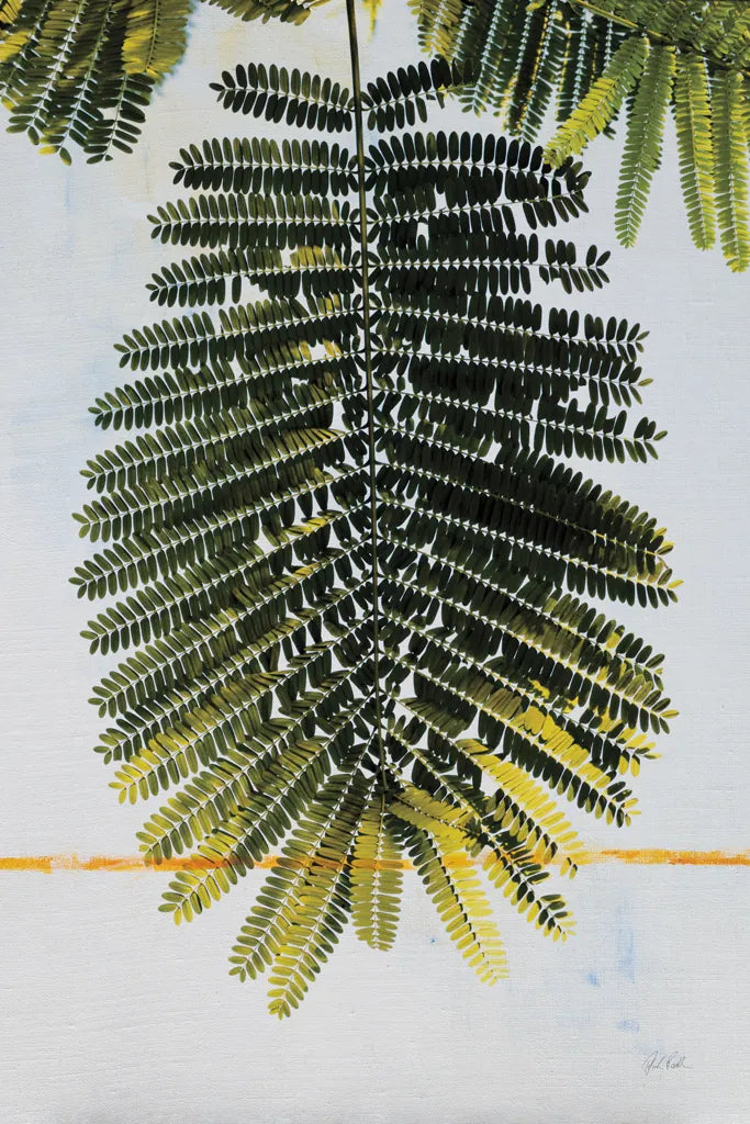 Single Palm by Deborah Revell. SKU 91856h. Archival Giclee Fine art print for wall decor.