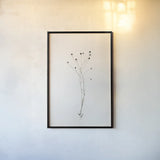 Sleek Simplicity IV by Deborah Revell. shown as a paper print in a black flame. Available as a archival giclee rolled canvas, fine art paper, or poster print. SKU 92328h.