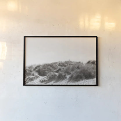 Soluna Dunes II by Deborah Revell. shown as a paper print in a black flame. Available as a archival giclee rolled canvas, fine art paper, or poster print. SKU 102768i.