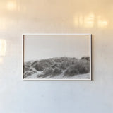 Soluna Dunes II by Deborah Revell. shown as a paper print in a white frame. Available as a archival giclee rolled canvas, fine art paper, or poster print. SKU 102768i.