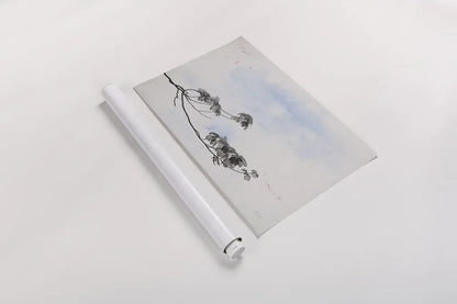 Spring Leaves by Deborah Revell. shown as a rolled paper print. Available as archival giclee rolled canvas, fine art paper, or poster print. SKU 91876i.