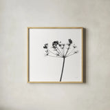 Stark by Deborah Revell. Shown in a natural wood glass frame for a timeless modern aesthetic. Available as an archival giclee rolled canvas, fine art paper, or poster print. SKU 92047a.