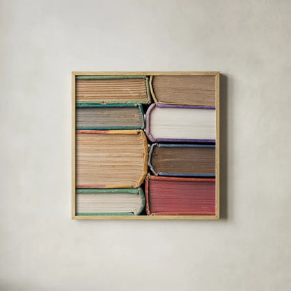 Sunday Afternoon by Deborah Revell. Shown in a natural wood glass frame for a timeless modern aesthetic. Available as an archival giclee rolled canvas, fine art paper, or poster print. SKU 96922a.