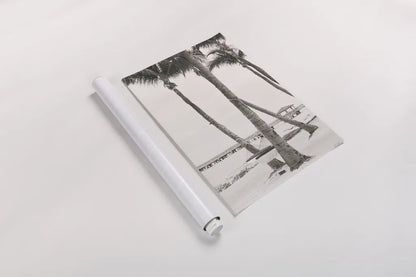 The Beach II Sepia by Deborah Revell. shown as a rolled paper print. Available as archival giclee rolled canvas, fine art paper, or poster print. SKU 95314h.