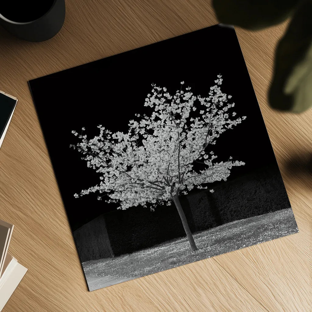 The Blossom Tree by Deborah Revell. Shown as a detailed flat fine art print, highlighting archival giclee quality. Available as an archival giclee rolled canvas, fine art paper, or poster print. SKU 94577a.