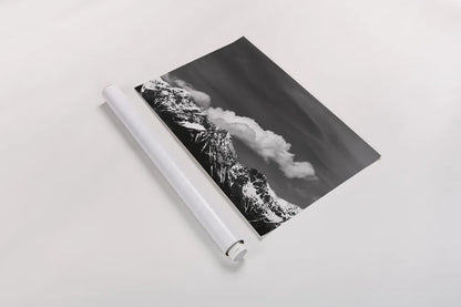 The Dolomites I by Deborah Revell. shown as a rolled paper print. Available as archival giclee rolled canvas, fine art paper, or poster print. SKU 92048i.