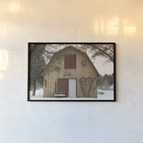 The Hunting Lodge II by Deborah Revell. shown as a paper print in a black flame. Available as a archival giclee rolled canvas, fine art paper, or poster print. SKU 96610i.