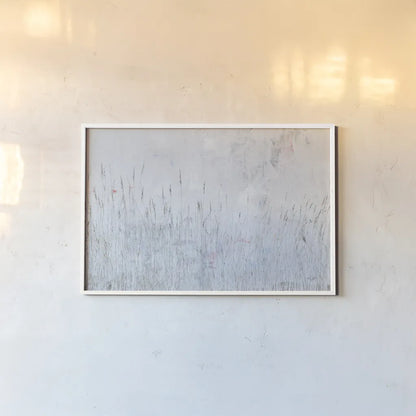 The Meadow by Deborah Revell. shown as a paper print in a white frame. Available as a archival giclee rolled canvas, fine art paper, or poster print. SKU 93441i.