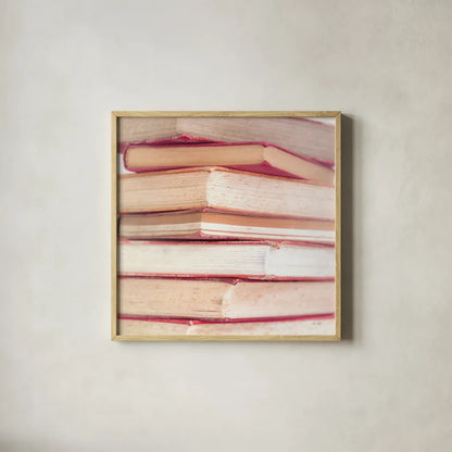 The Promise of Romance by Deborah Revell. Shown in a natural wood glass frame for a timeless modern aesthetic. Available as an archival giclee rolled canvas, fine art paper, or poster print. SKU 96924a.