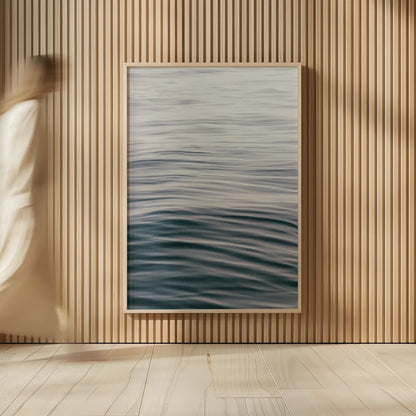 The Silent Sea I by Deborah Revell. shown as over sized large wall art. Available as an archival giclee rolled canvas, fine art paper, or poster print. SKU 100987h.