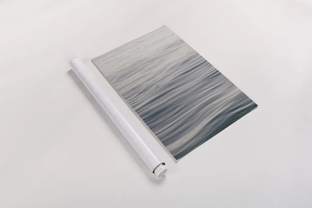 The Silent Sea II by Deborah Revell. shown as a rolled paper print. Available as archival giclee rolled canvas, fine art paper, or poster print. SKU 100988h.