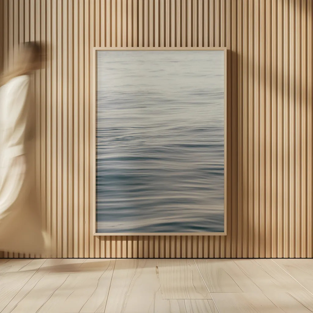 The Silent Sea II by Deborah Revell. shown as over sized large wall art. Available as an archival giclee rolled canvas, fine art paper, or poster print. SKU 100988h.