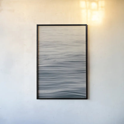 The Silent Sea II by Deborah Revell. shown as a paper print in a black flame. Available as a archival giclee rolled canvas, fine art paper, or poster print. SKU 100988h.