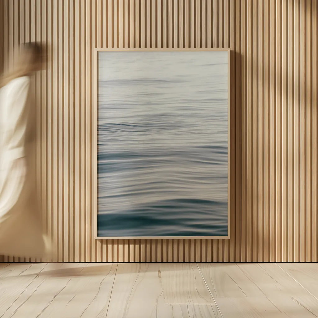 The Silent Sea III by Deborah Revell. shown as over sized large wall art. Available as an archival giclee rolled canvas, fine art paper, or poster print. SKU 100989h.
