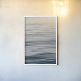 The Silent Sea III by Deborah Revell. shown as a paper print in a white frame. Available as a archival giclee rolled canvas, fine art paper, or poster print. SKU 100989h.