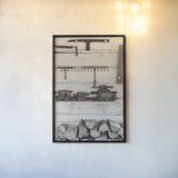 The Workshop II by Deborah Revell. shown as a paper print in a black flame. Available as a archival giclee rolled canvas, fine art paper, or poster print. SKU 96613h.