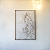 Trace of a Meadow by Deborah Revell. shown as a paper print in a black flame. Available as a archival giclee rolled canvas, fine art paper, or poster print. SKU 100062h.