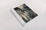 Tropical Palm III by Deborah Revell. shown as a rolled paper print. Available as archival giclee rolled canvas, fine art paper, or poster print. SKU 104964i.
