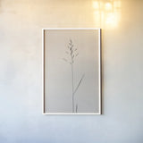 Wheat Grass I by Deborah Revell. shown as a paper print in a white frame. Available as a archival giclee rolled canvas, fine art paper, or poster print. SKU 91140h.