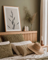 Wheat Grass II by Deborah Revell. shown as a paper print in a natural frame. Available as a archival giclee rolled canvas, fine art paper, or poster print. SKU 91141h.