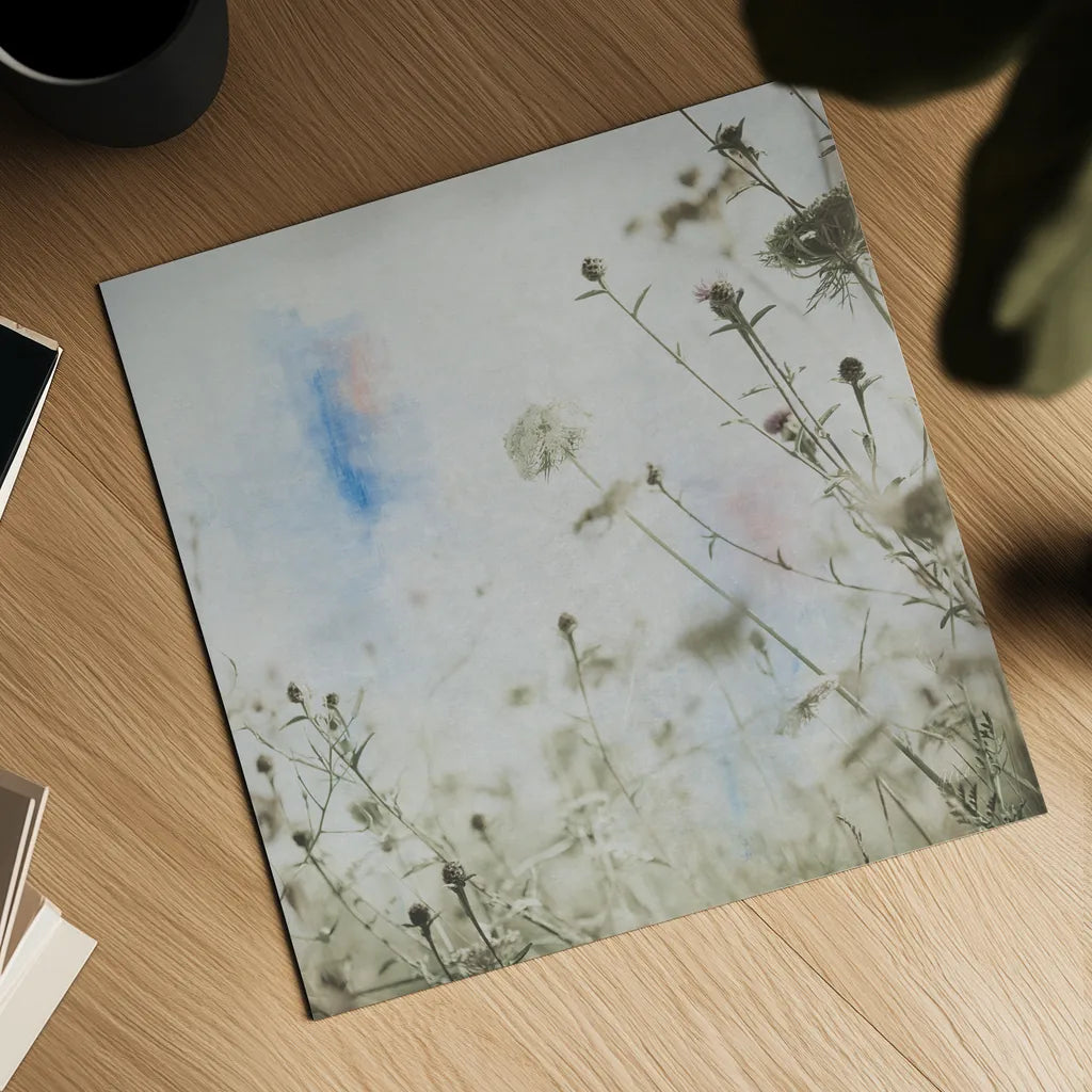 Wild Flowers II by Deborah Revell. Shown as a detailed flat fine art print, highlighting archival giclee quality. Available as an archival giclee rolled canvas, fine art paper, or poster print. SKU 91253a.