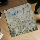 Wild Flowers III by Deborah Revell. Shown as a detailed flat fine art print, highlighting archival giclee quality. Available as an archival giclee rolled canvas, fine art paper, or poster print. SKU 91254a.