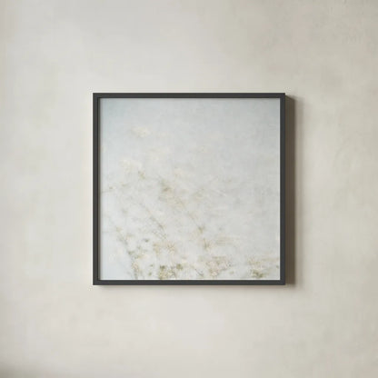 Wild Grass Impressions by Deborah Revell. Shown in a sleek black glass frame for a contemporary gallery look. Available as an archival giclee rolled canvas, fine art paper, or poster print. SKU 98514a.