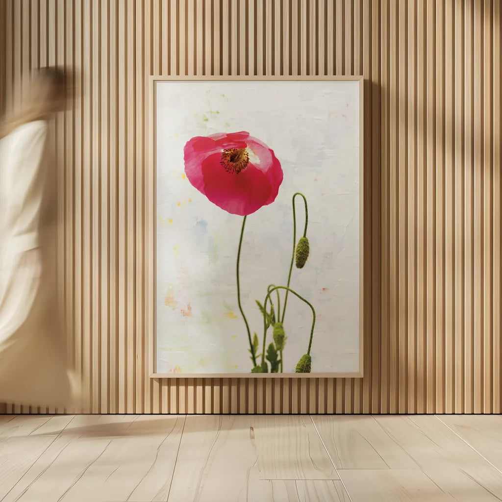 Wonderful Wildflowers I by Deborah Revell. shown as over sized large wall art. Available as an archival giclee rolled canvas, fine art paper, or poster print. SKU 93928h.
