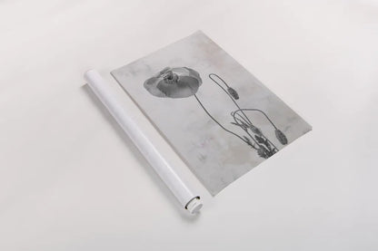 Wonderful Wildflowers I Neutral by Deborah Revell. shown as a rolled paper print. Available as archival giclee rolled canvas, fine art paper, or poster print. SKU 93945h.