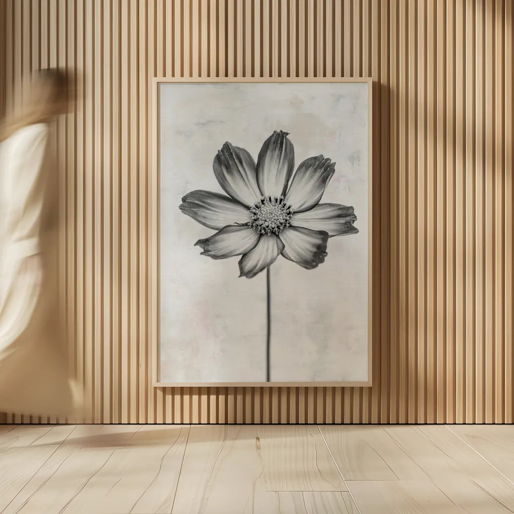Wonderful Wildflowers IV Neutral by Deborah Revell. shown as over sized large wall art. Available as an archival giclee rolled canvas, fine art paper, or poster print. SKU 93948h.