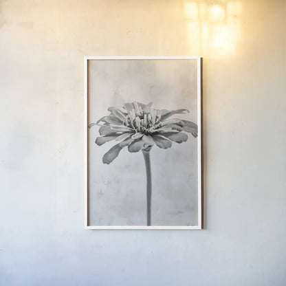 Wonderful Wildflowers IX Neutral by Deborah Revell. shown as a paper print in a white frame. Available as a archival giclee rolled canvas, fine art paper, or poster print. SKU 93953h.