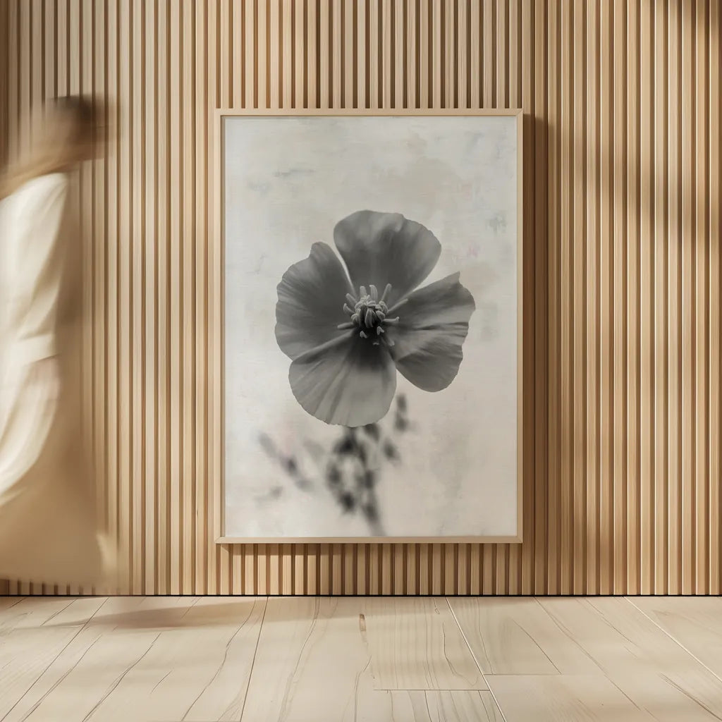 Wonderful Wildflowers V Neutral by Deborah Revell. shown as over sized large wall art. Available as an archival giclee rolled canvas, fine art paper, or poster print. SKU 93949h.