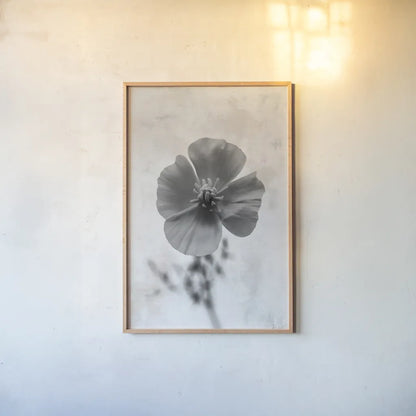 Wonderful Wildflowers V Neutral by Deborah Revell. shown as a paper print in a natural frame. Available as a archival giclee rolled canvas, fine art paper, or poster print. SKU 93949h.