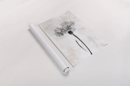 Wonderful Wildflowers VI Neutral by Deborah Revell. shown as a rolled paper print. Available as archival giclee rolled canvas, fine art paper, or poster print. SKU 93950h.