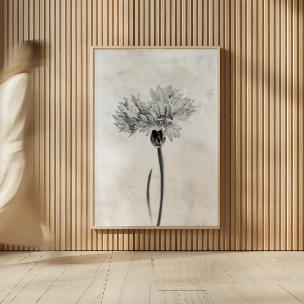 Wonderful Wildflowers VI Neutral by Deborah Revell. shown as over sized large wall art. Available as an archival giclee rolled canvas, fine art paper, or poster print. SKU 93950h.