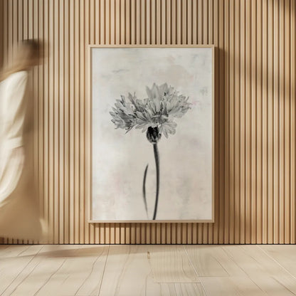 Wonderful Wildflowers VI Neutral by Deborah Revell. shown as over sized large wall art. Available as an archival giclee rolled canvas, fine art paper, or poster print. SKU 93950h.