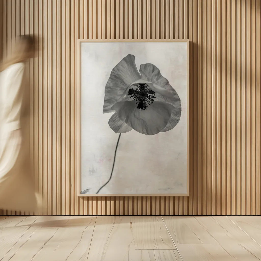 Wonderful Wildflowers VII Neutral by Deborah Revell. shown as over sized large wall art. Available as an archival giclee rolled canvas, fine art paper, or poster print. SKU 93951h.