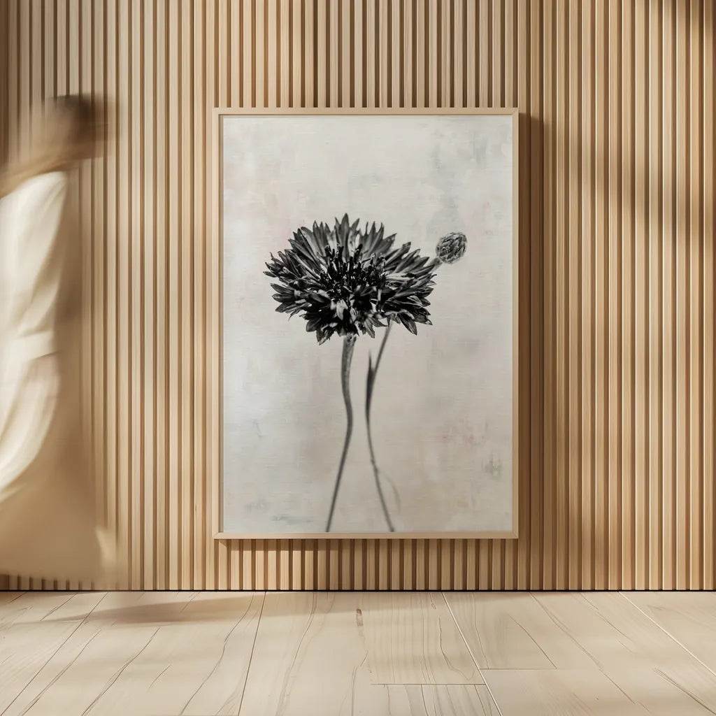 Wonderful Wildflowers VIII Neutral by Deborah Revell. shown as over sized large wall art. Available as an archival giclee rolled canvas, fine art paper, or poster print. SKU 93952h.