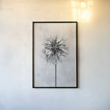 Wonderful Wildflowers X Neutral by Deborah Revell. shown as a paper print in a black flame. Available as a archival giclee rolled canvas, fine art paper, or poster print. SKU 93954h.