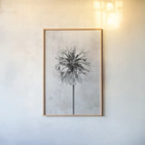 Wonderful Wildflowers X Neutral by Deborah Revell. shown as a paper print in a natural frame. Available as a archival giclee rolled canvas, fine art paper, or poster print. SKU 93954h.
