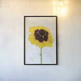 Wonderful Wildflowers XI by Deborah Revell. shown as a paper print in a black flame. Available as a archival giclee rolled canvas, fine art paper, or poster print. SKU 93938h.