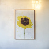 Wonderful Wildflowers XI by Deborah Revell. shown as a paper print in a natural frame. Available as a archival giclee rolled canvas, fine art paper, or poster print. SKU 93938h.