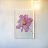 Wonderful Wildflowers XII by Deborah Revell. shown as a paper print in a white frame. Available as a archival giclee rolled canvas, fine art paper, or poster print. SKU 93939h.