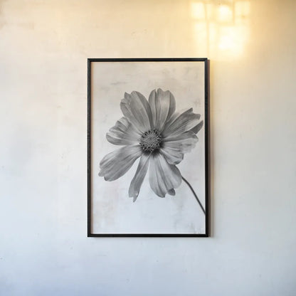 Wonderful Wildflowers XII Neutral by Deborah Revell. shown as a paper print in a black flame. Available as a archival giclee rolled canvas, fine art paper, or poster print. SKU 93956h.