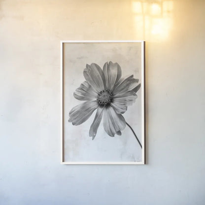 Wonderful Wildflowers XII Neutral by Deborah Revell. shown as a paper print in a white frame. Available as a archival giclee rolled canvas, fine art paper, or poster print. SKU 93956h.