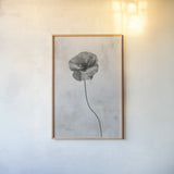 Wonderful Wildflowers XIII Neutral by Deborah Revell. shown as a paper print in a natural frame. Available as a archival giclee rolled canvas, fine art paper, or poster print. SKU 93957h.