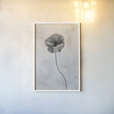 Wonderful Wildflowers XIII Neutral by Deborah Revell. shown as a paper print in a white frame. Available as a archival giclee rolled canvas, fine art paper, or poster print. SKU 93957h.