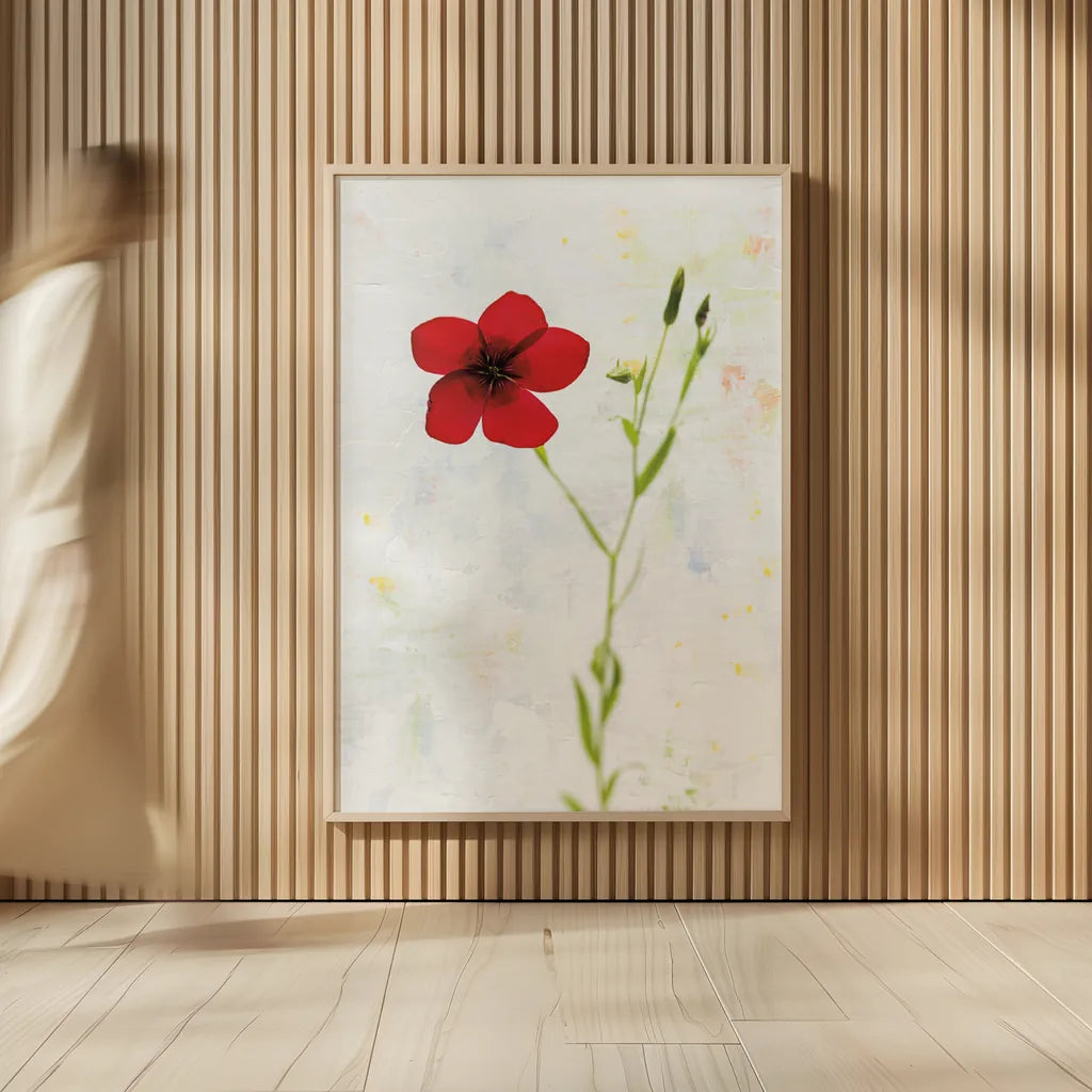 Wonderful Wildflowers XIV by Deborah Revell. shown as over sized large wall art. Available as an archival giclee rolled canvas, fine art paper, or poster print. SKU 93941h.